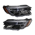 thumbnail image 1 of For Honda Pilot 2016 2017 2018 Headlight Assembly Driver And Passenger Side | Pair | LX Pilot | Clear Lens | Black/Chrome Housing | Composite | HO2502165, HO2503165 | 191275126028, 1 of 6