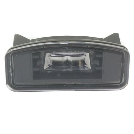 For Honda Pilot 2016-2022 License Plate Light Assembly Driver OR Passenger Side | Single Piece | CAPA Certified | Rear | Clear Lens | Replacement For HO2870102, HO2870102C | 34100TZ5A01