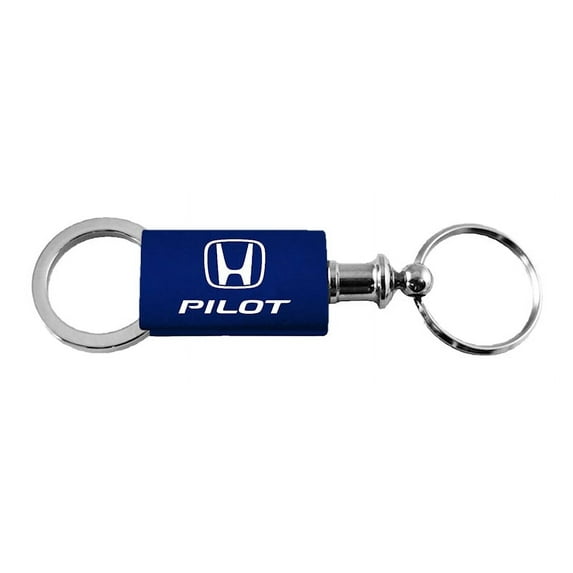 Honda Pilot Anodized Aluminum Valet Key Fob (Navy)