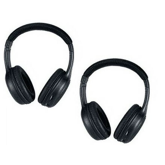 Honda Pilot Headphones - Leather Look Two Channel IR