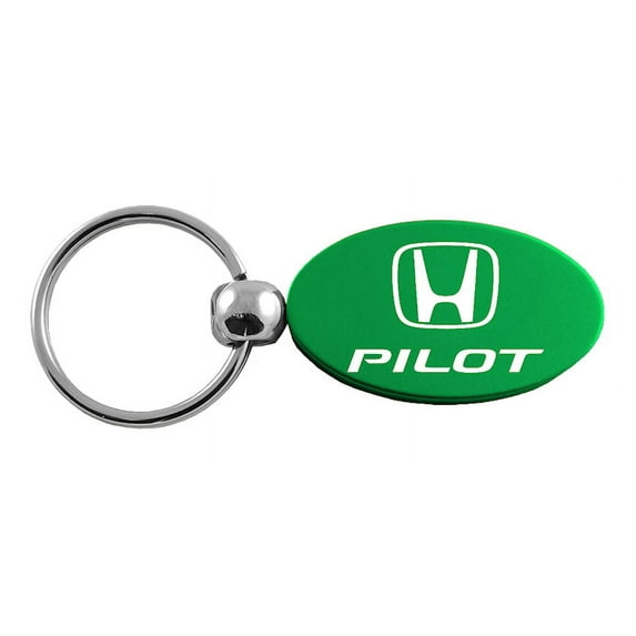 Honda Pilot Oval Key Ring (Black)