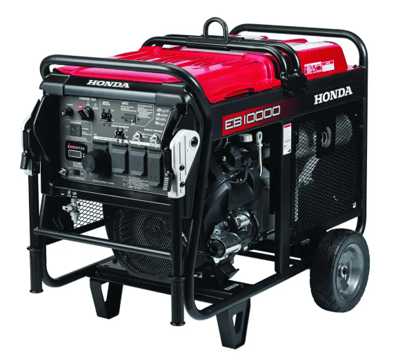 Honda Portable Generator, 10,000 Surge Watts, CARB Compliant, Model# EB10000AG