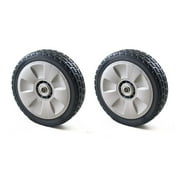 Honda Power Equipment Plastic 8 Wheel 8x8 inch, For Honda mower models, 2 Piece