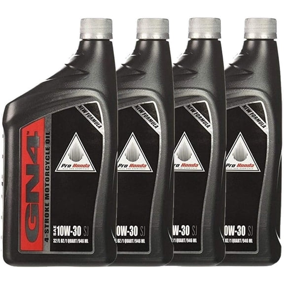 Honda Pro Oils Honda GN4 Motor Oil - 10W30 - 4 Quarts - 08C35-A131M02