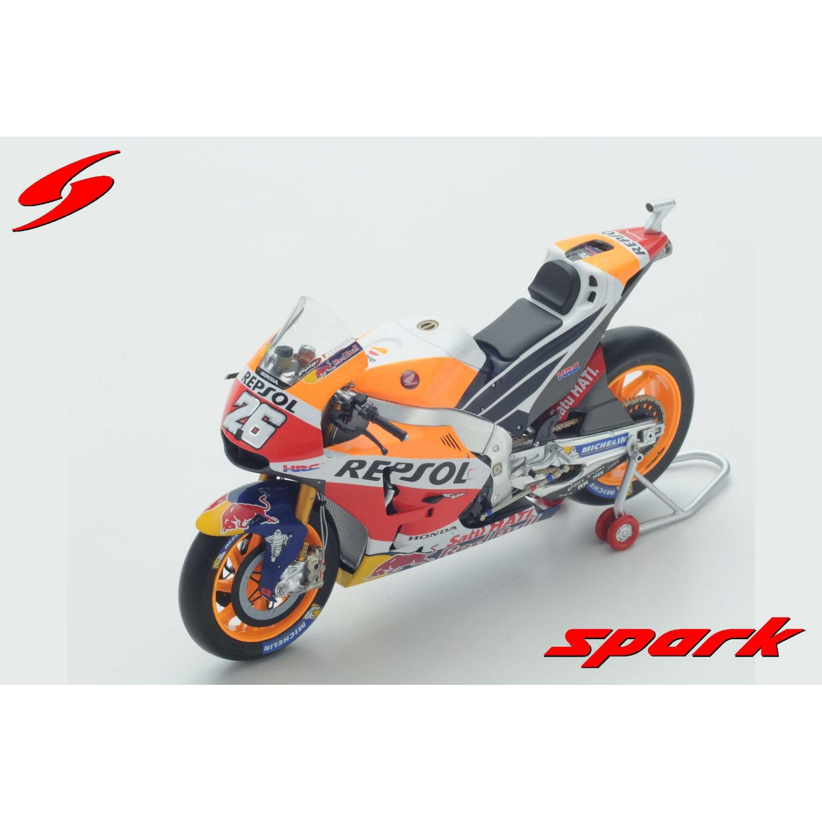 Honda RC213V Dani Pedrosa (Repsol Honda 2017) Motorcycle [1:12