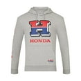 thumbnail image 1 of Honda Racing Repsol Men's Large Logo Hoodie - Grey, 1 of 5