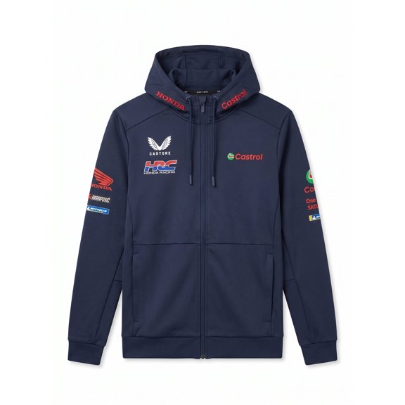 Honda Racing Repsol Team Hoodie - Black Iris, M