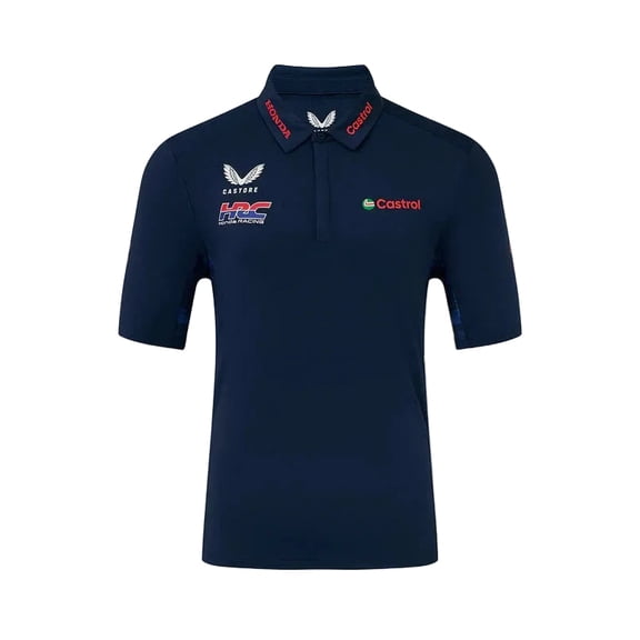 Honda Racing Repsol Team Polo Shirt - Black Iris