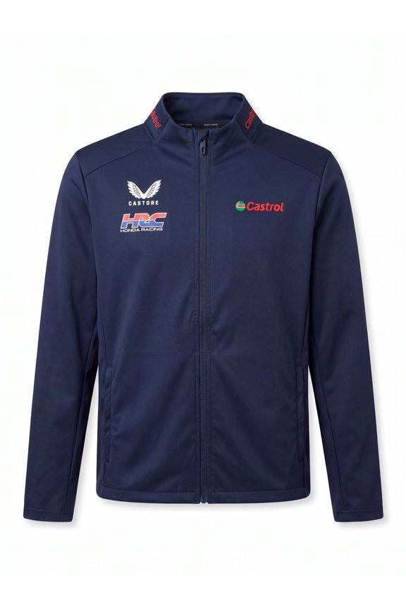 Repsol Team Softshell Jacket - Black Iris, M