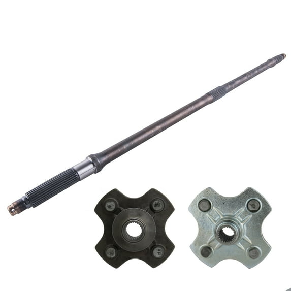 Honda Rear wheel axle and hubs TRX 350 TRX 400 Rancher 2000 2001 2002 - 2007