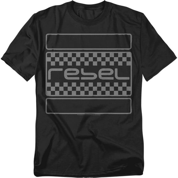 Honda T-Shirt Rebel Checkers Grey Unisex Graphic Tee For Men & Women