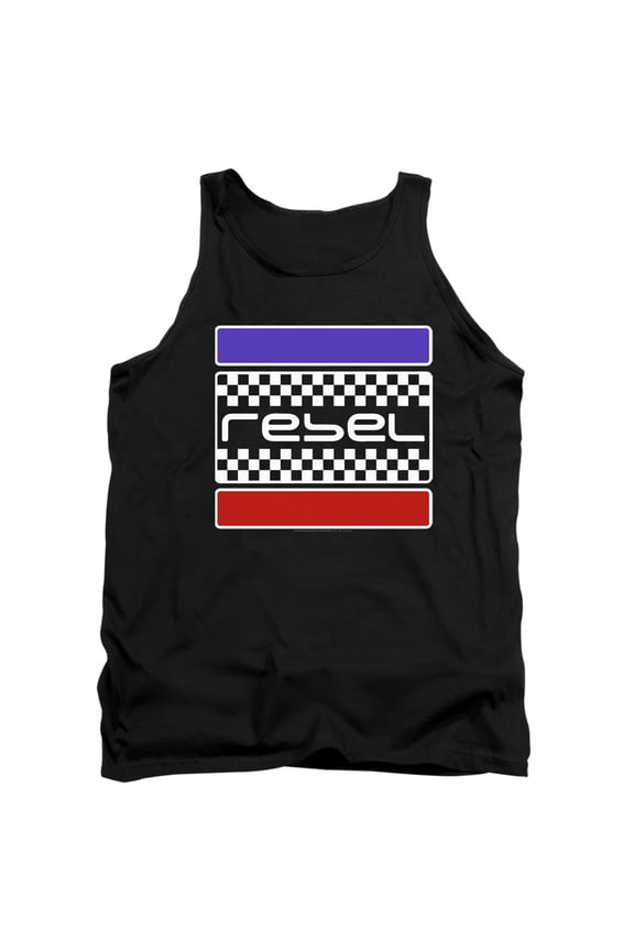 Honda Rebel Checkers Unisex Adult Tank Top, Rebel Checkers, Large