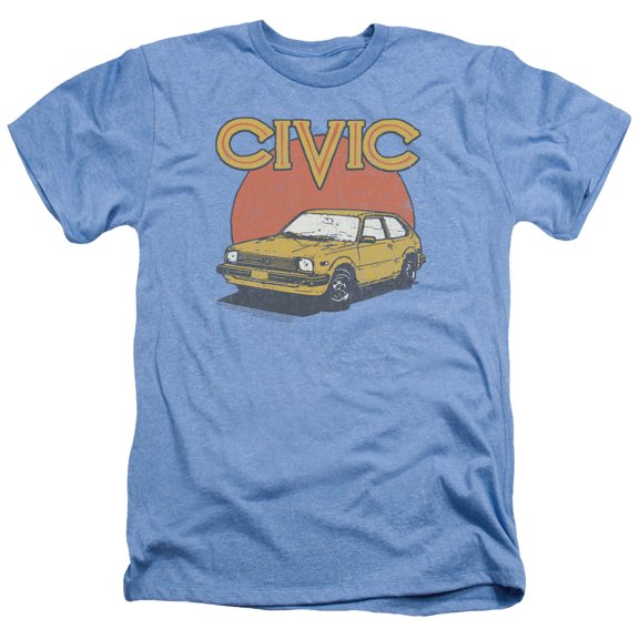 Honda - Retro Civic - Heather Short Sleeve Shirt - XX-Large
