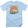 thumbnail image 1 of Honda Retro Civic S/S Adult 18/1 T-Shirt Light Blue, 1 of 2