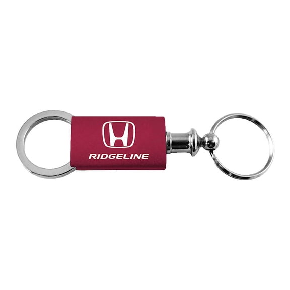 Honda Ridgeline Anodized Aluminum Valet Key Fob (Burgundy)