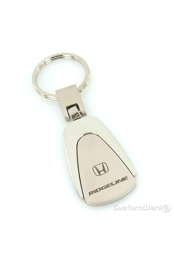 Honda Ridgeline Tear Drop Keychain (Chrome)