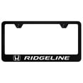 thumbnail image 1 of Honda Ridgeline UV Print Polycarbonate License Plate Frame (Black), 1 of 3