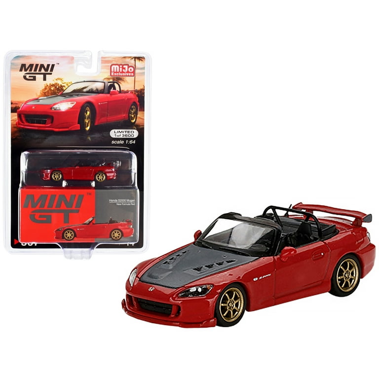 Honda S2000 (AP2) Mugen Convertible New Formula Red w/Carbon Hood