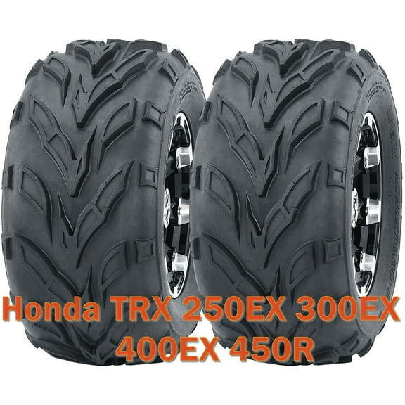 Honda TRX 250EX 300EX 400EX 450R ATV front tires set 22x7-10 22x7x10