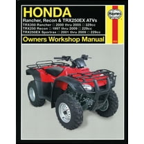 Honda TRX250 Recon (97-09), TRX250EX Sportrax (01-09), & TRX350 Rancher (00-05) ATV Haynes Repair Manual ^