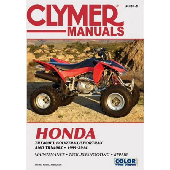 Honda TRX400EX FourTrax/SportTrax & TRX400X (1999-2014) Service Repair Manual ^