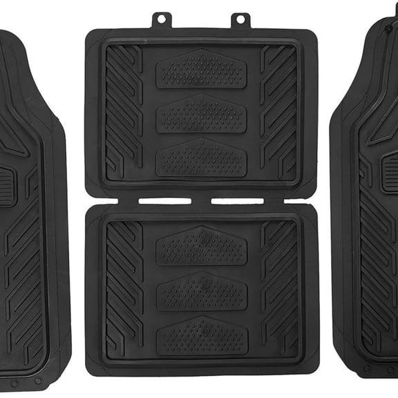 Honda Weatherpro 4 Pc. Floor Mat Set, Black, One Size