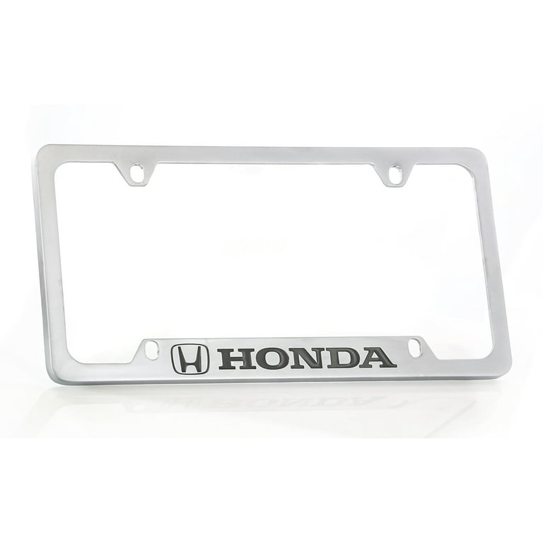 Honda Workmark Satin Silver Finish Plated Zinc Bottom Engraved