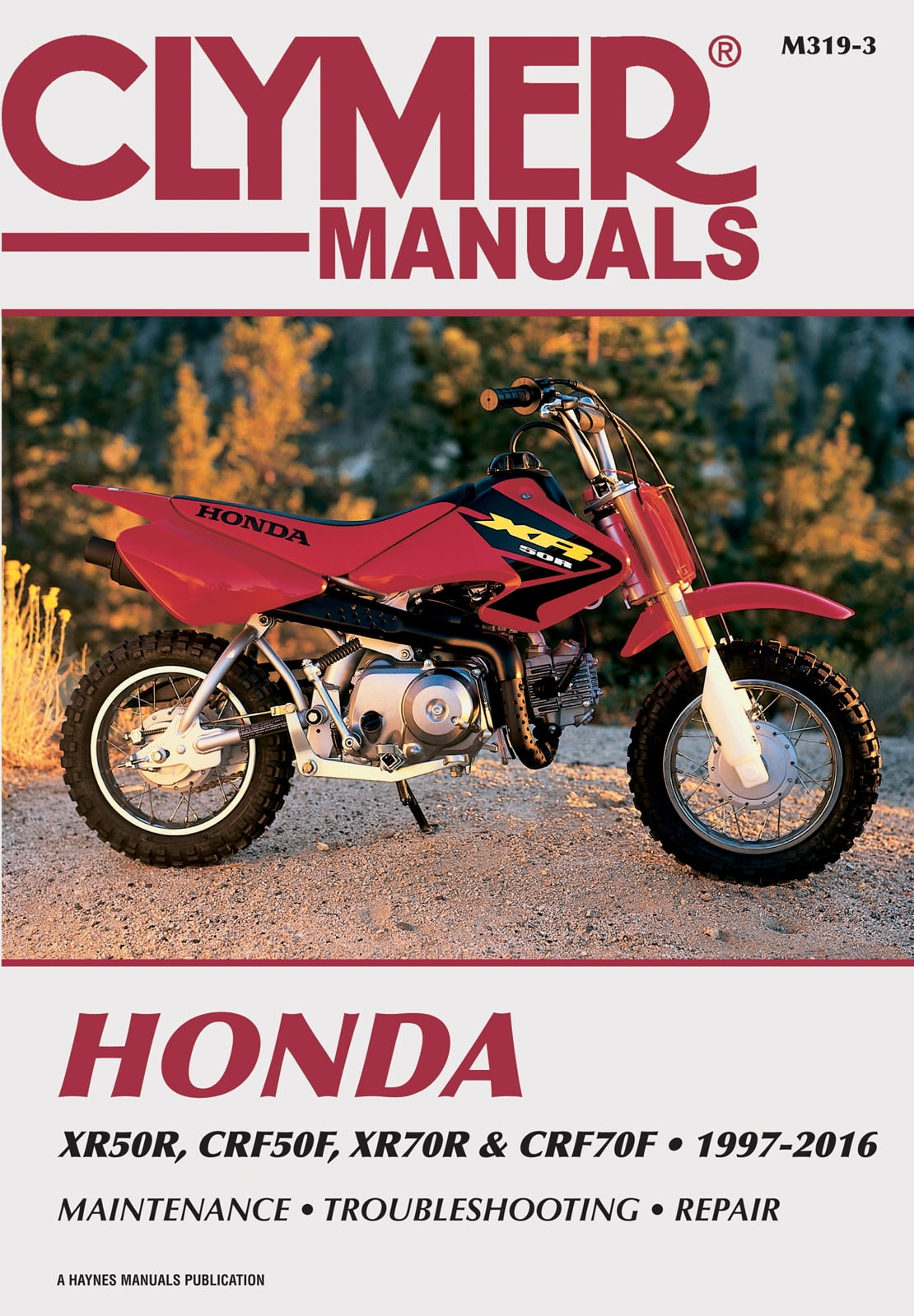 Honda XR50R, CRF50F, XR70R & CRF70F (1997-2016) Clymer Repair Manual ^