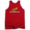 thumbnail image 1 of Honda Yellow Wing Logo Adult Tank Top Red, 1 of 1