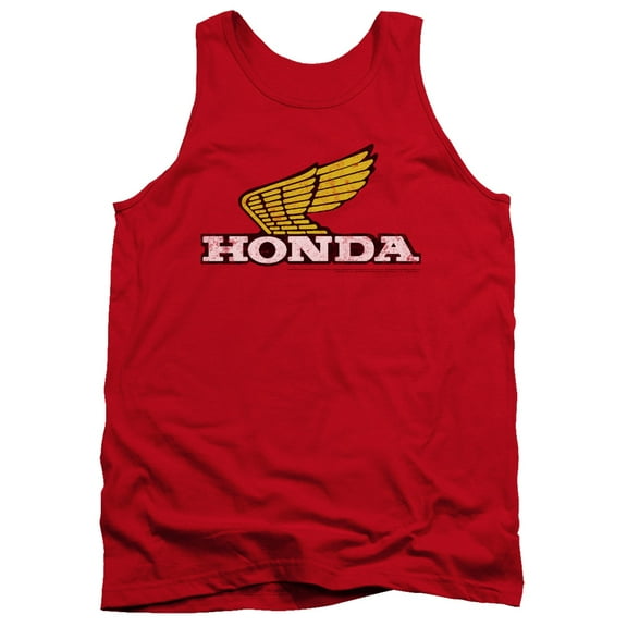 Honda - Yellow Wing Logo - Tank Top - Small