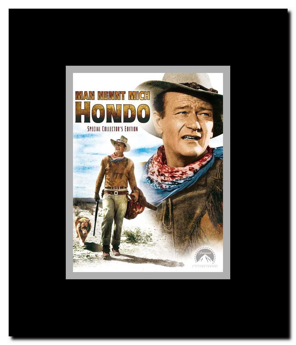 Hondo Framed Movie Poster