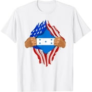Honduran Blood Inside Me | Honduras Flag Gift T-Shirt