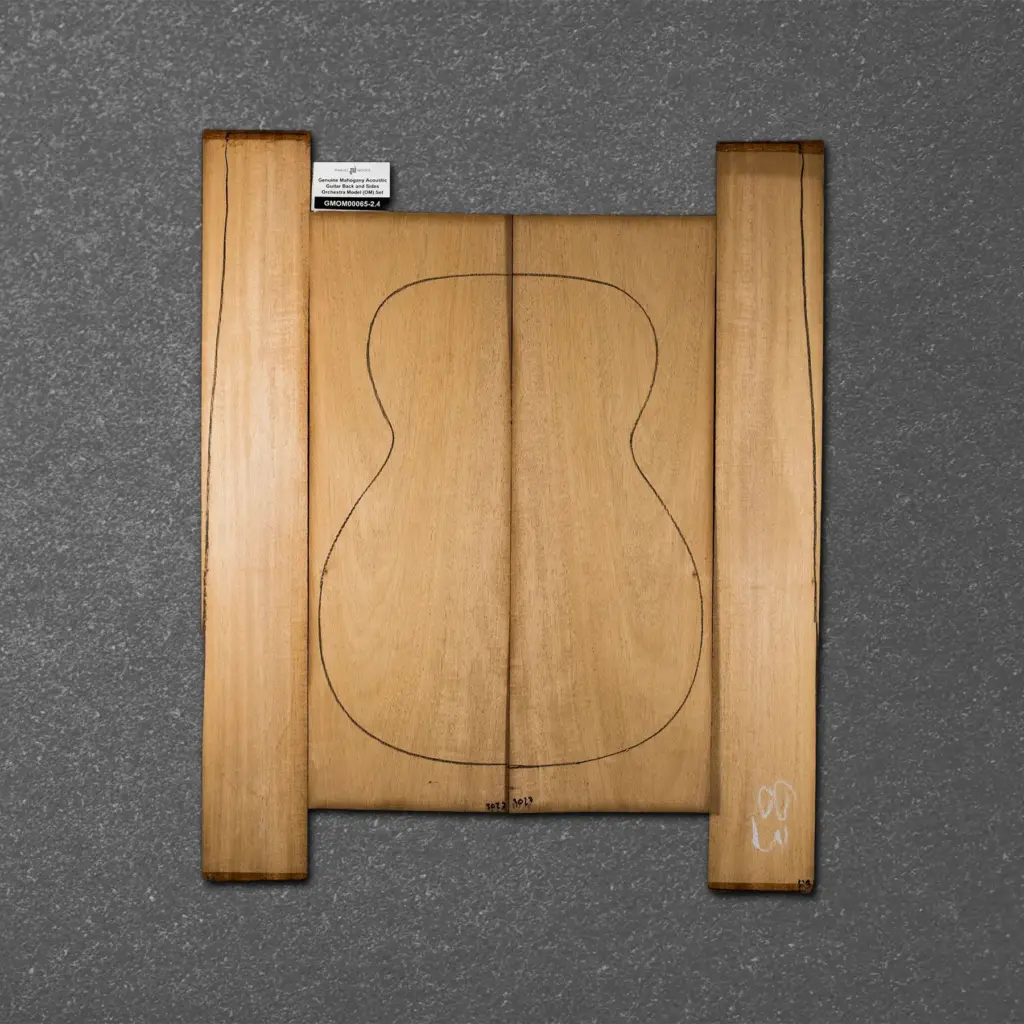 Honduran Mahogany Acoustic Guitar Back and Sides Orchestra Model (OM) Set – HMOM000065-2.4