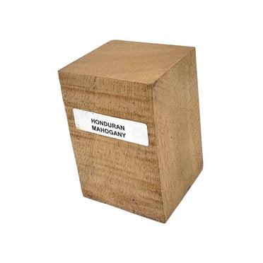 Honduran Mahogany Pepper Mill Turning Blank - 3x3x30 Inch Lumber Wood Block For Woodturners