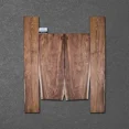 thumbnail image 1 of Honduran Rosewood Acoustic Guitar Back and Sides Dreadnought (DT) Set – HRDT000164-4.5, 1 of 2