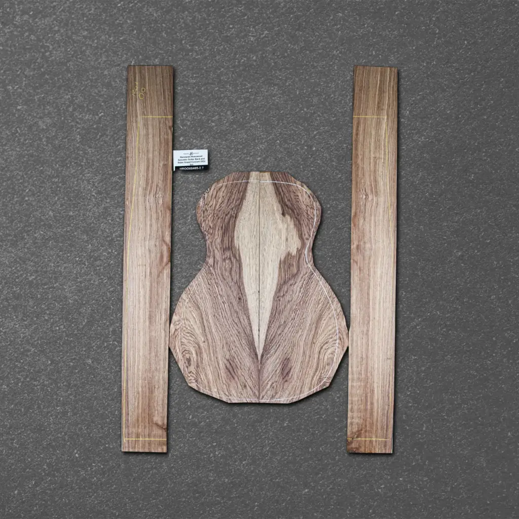 Honduran Rosewood Acoustic Guitar Back and Sides Grand Concert (OO) Set – HROO000405-2.2