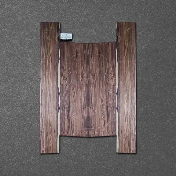 Honduran Rosewood Acoustic Guitar Back and Sides Grand Concert (OO) Set HROO000417-5.5