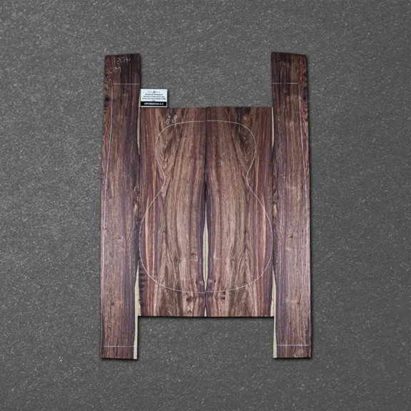 Honduran Rosewood Acoustic Guitar Back and Sides Orchestra Model (OM) Set HROM000349-4.5