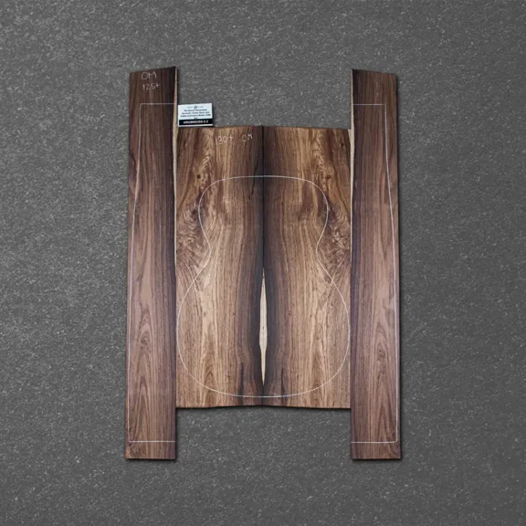 Honduran Rosewood Acoustic Guitar Back and Sides Orchestra Model (OM) Set HROM000355-3.3