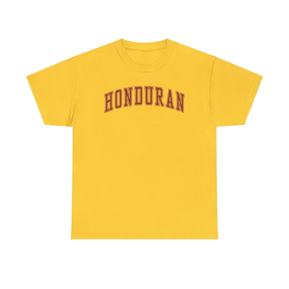 Honduran Shirt Gifts Tshirt Crew Neck Short Sleeve