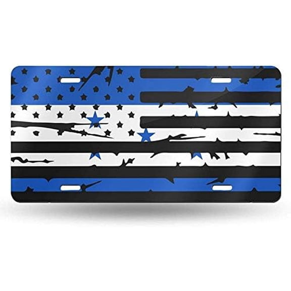 Honduras American Flag License Plate Personalized Custom Car Front Automotive License Tag 6 Inch X 12 Inch