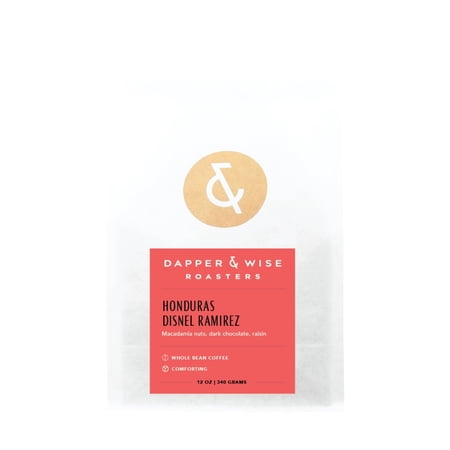 Honduras Disnel Ramirez - Roasted by Dapper & Wise - Freshly Ground Coffee - 12oz Bag