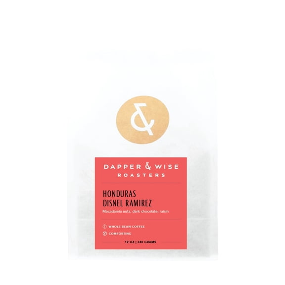 Honduras Disnel Ramirez - Roasted by Dapper & Wise - Freshly Ground Coffee - 2lb Bag