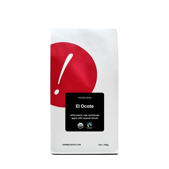 Honduras El Ocote - Certified Fairtrade, Organic - Roasted by Gimme! Coffee - Freshly Ground Coffee - 5lb Bag