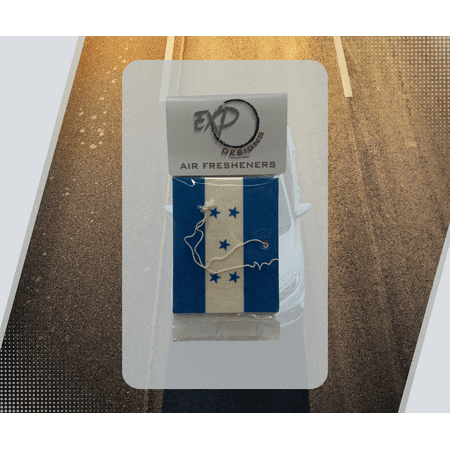 Honduras Flag - Car Air Freshener (3 units per pack)