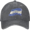 thumbnail image 1 of Honduras Flag Grunge Distressed Adjustable Washed Denim Mens Dad Trucker Hat Baseball Ball Cap for Men, 1 of 8