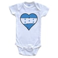 thumbnail image 1 of Honduras Heart Honduran Flag Baby Bodysuit, 1 of 2