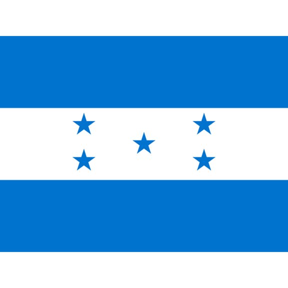 Honduras National Flag Patriotic Vexillology World Flags Country Region Poster Extra Large XL Wall Art Print