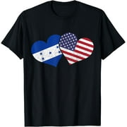 Honduras USA American Honduran Flag Pride Heritage Patriotic T-Shirt