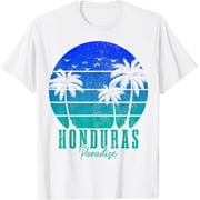 Honduras Vintage Surfer Beach Souvenir T-Shirt